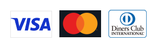 VISA, Mastercard, JCB, American Express, 銀行