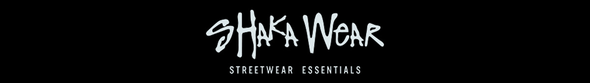 SHAKA WEARはロサンゼルス生まれの無地ボディメーカー。
アメリカではLAのHIPHOPシーンにおいて欠かすことが出来ないブランドです。