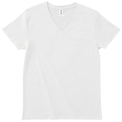 SFV-113-4.3ozスリムフィットVネックTシャツ